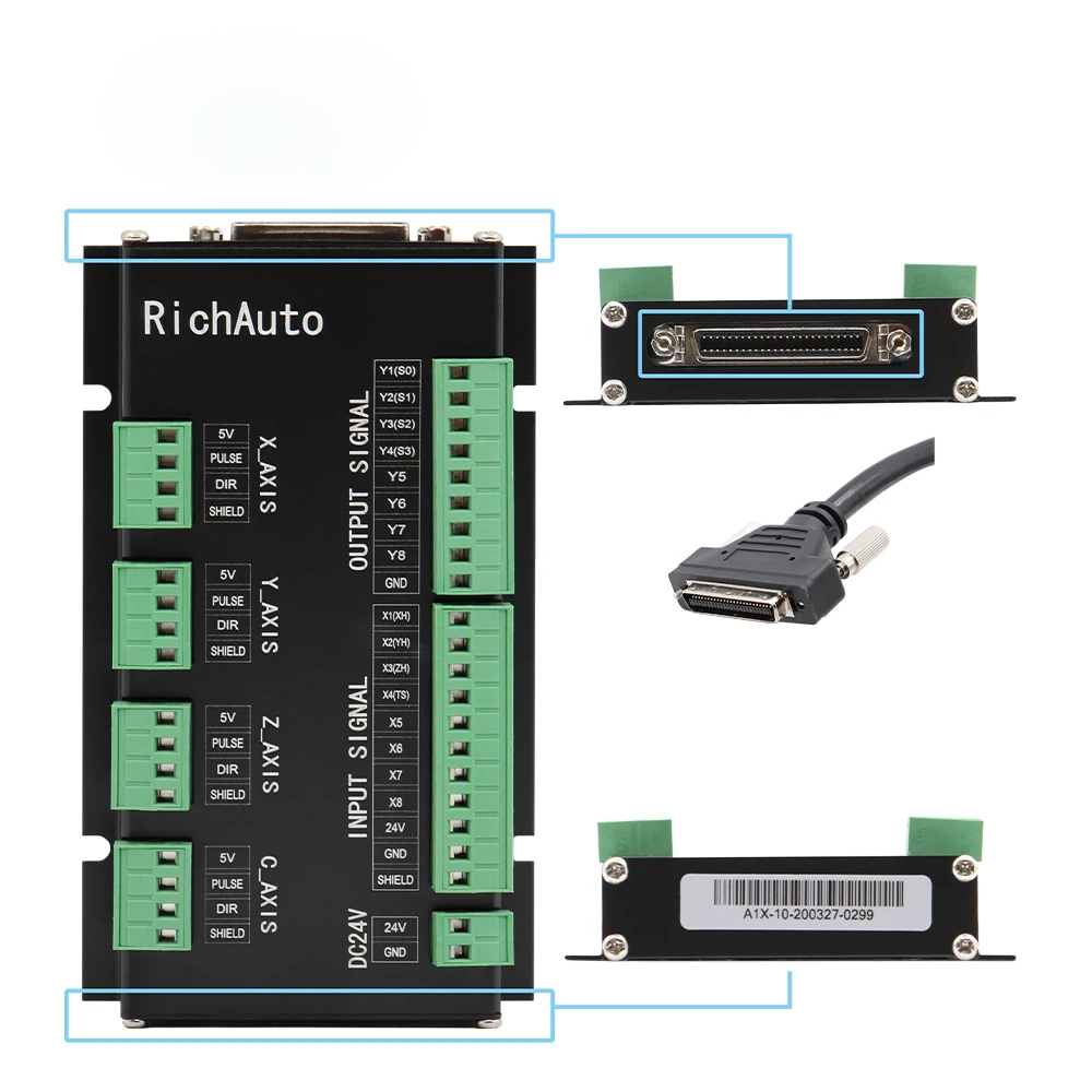 RichAuto DSP A11 DSP コントローラー英語版 CNC ルーターマシンに使用