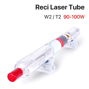  Reci W2/T2 90W-100W CO2 レーザー管木箱梱包 CO2 レーザー彫刻切断機 