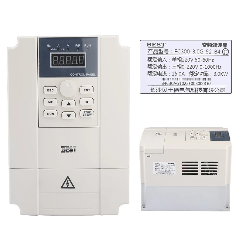 最高のインバーター VFD 3.0kw 周波数変換ドライブ 220V インバーター 3 相出力 CNC ルータースピンドルモーター速度制御